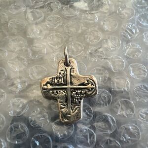 RARE James Avery Pieces of Eight Cross